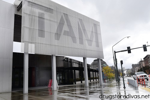 The outside of the Tacoma Art Museum in Tacoma, Washington.