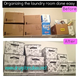 Organizing Your Laundry Room
