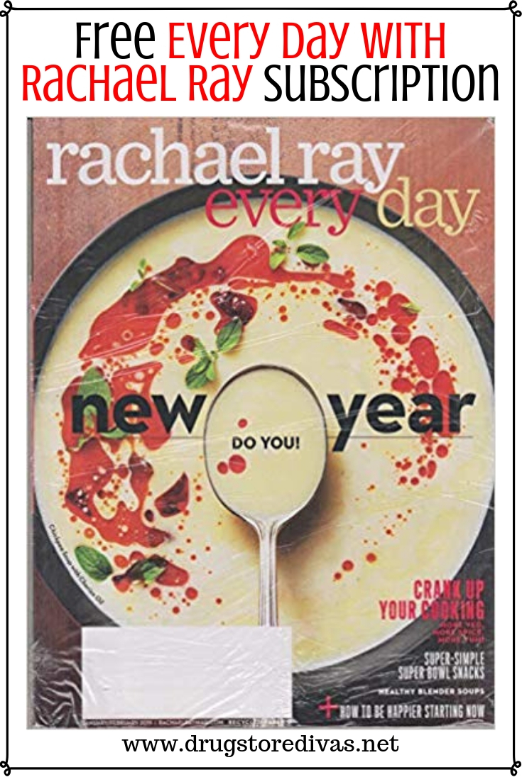 Free Magazine: Every Day With Rachael Ray - Drugstore Divas
