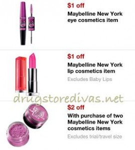 Target: Maybelline Coupons (Valid Through 10/14) - Drugstore Divas