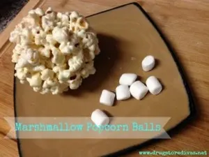 Marshmallow Popcorn Ball.