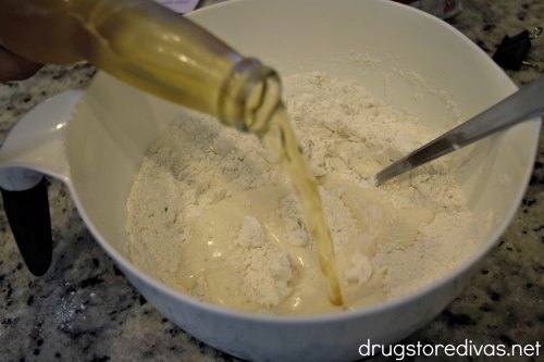 Beer Bread, which calls for a bunch of shredded cheese, is the perfect breakfast bread. Find out how to make it on www.drugstoredivas.net.