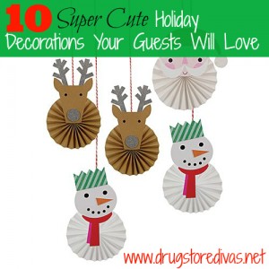 Decorate your home with these 10 Super Cute Holiday Decorations Your Guest Will Love from www.drugstoredivas.net.