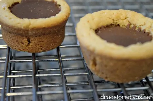 Peanut butter lovers will rejoice over these Peanut Butter Cup Cookies. You'll rejoice over how easy they are.