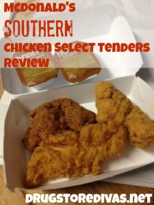 A box of McDonald's Southern Chicken Tenders.