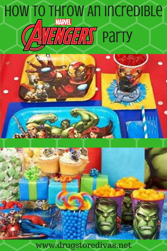 If you're planning a Marvel Avengers birthday party, you're in luck. Get a bunch of tips in this post from www.drugstoredivas.net.