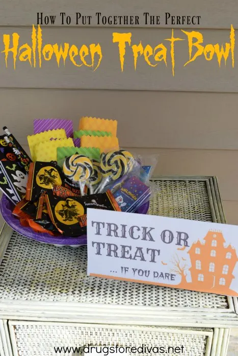 Want to put together the perfect Halloween treat bowl? This post from www.drugstoredivas.net tells you how.