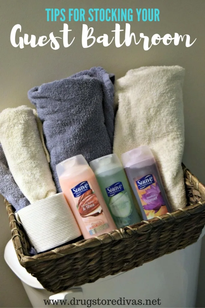 #ad Get ready for overnight guests with these tips for stocking your guest bathroom from www.drugstoredivas.net.