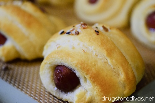 Baked Pigs in a Blanket.