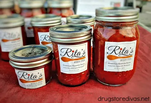 Planning a trip to Wilmington, NC? You can't leave without trying the best local marinara sauce: Rita's Wooden Spoon (http://facebook.com/ritaswoodenspoon).