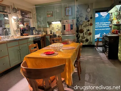 The Julia Child exhibit at the National Museum of American History in Washington, DC.