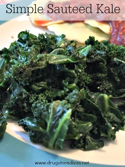 Add some kale into your meals with this Sauteed Kale recipe from www.drugstoredivas.net.