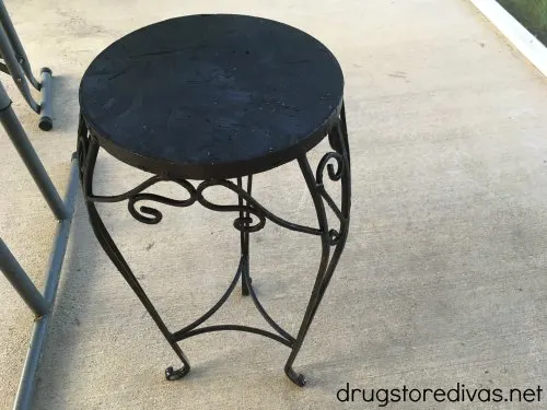 Don't throw your old tables in the trash. Instead, learn how to upcycle an old table on a budget in this post from www.drugstoredivas.net.