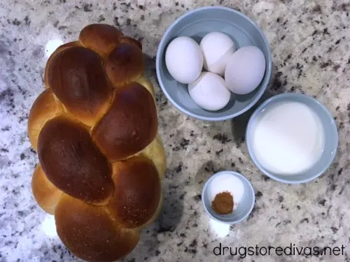 If you want a warm breakfast, but don't have the time every morning, you'll LOVE this Freezer Challah Bread French Toast Sticks recipe from www.drugstoredivas.net.