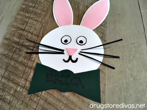 If you need a cute Easter treat bag, you'll love these DIY Card Stock Easter Bunny Treat Bags from www.drugstoredivas.net. You can make them with items you have at home right now!