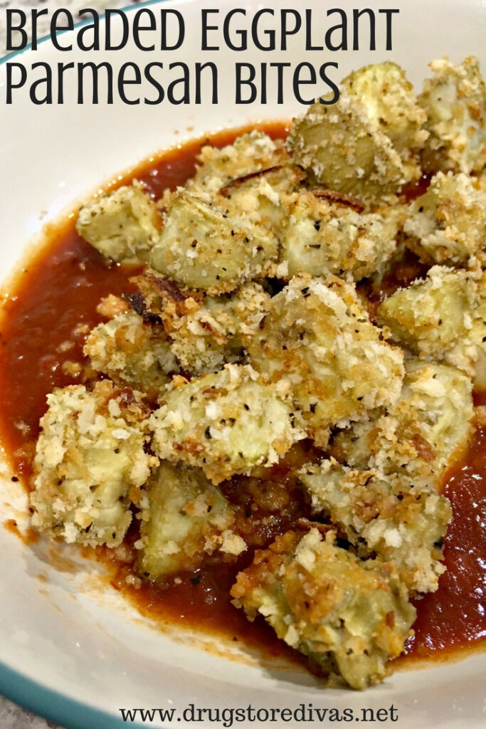 Breaded Eggplant Parmesan Bites Recipe Drugstore Divas