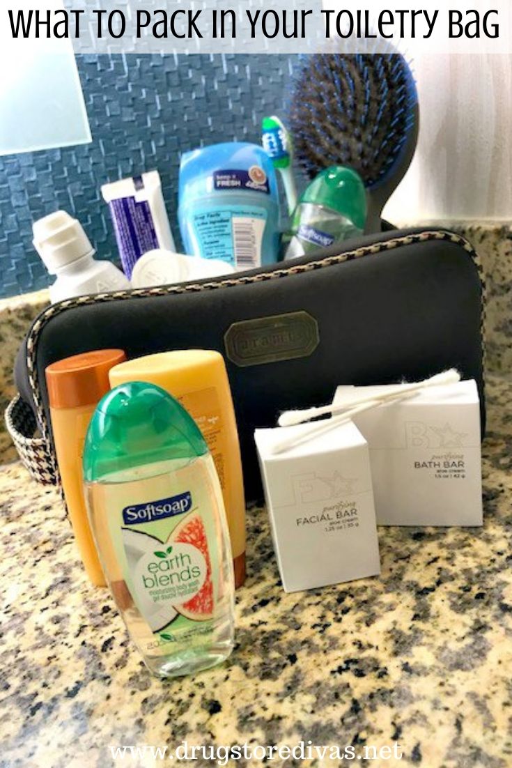 What To Pack In Your Toiletry Bag Drugstore Divas