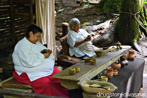 Your trip to Cherokee, NC won't be complete without a visit to the Oconaluftee Indian Village. Read all about it in this review from www.drugstoredivas.net.