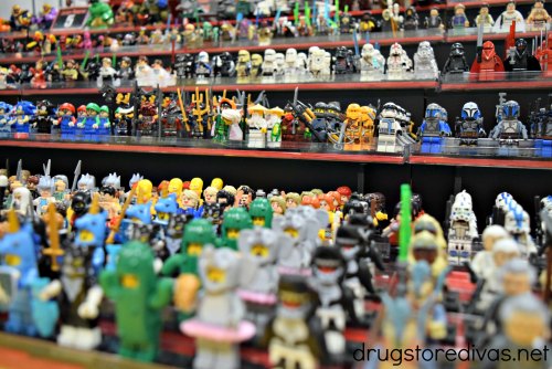 LEGO mini figures.