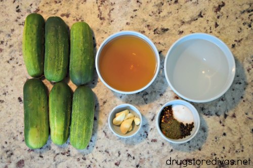 It's a lot easier to make homemade pickles than you think! Get a great recipe for refrigerator pickles at www.drugstoredivas.net.