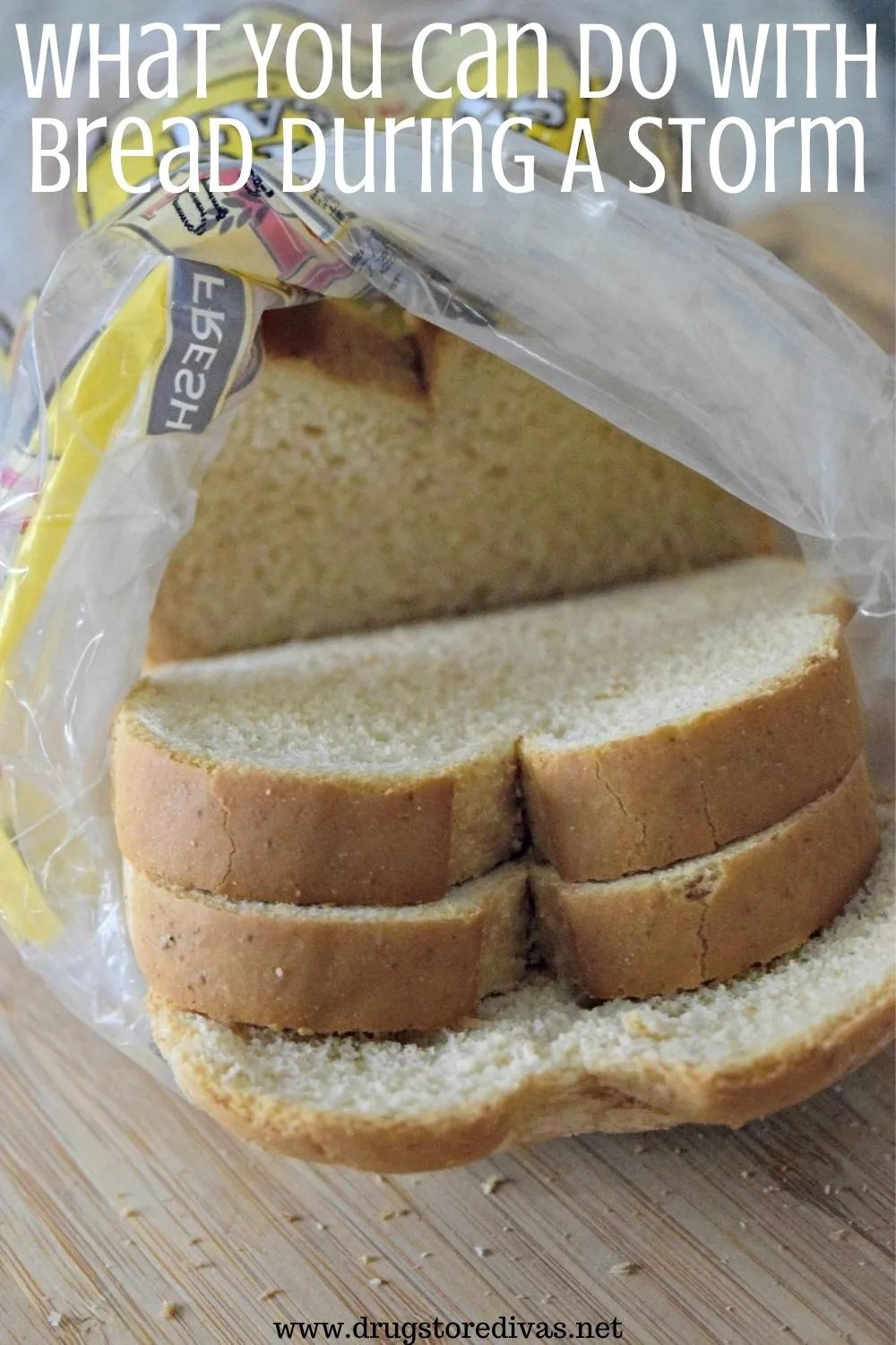 People stock up on bread during a storm, but what can you do with it? Find out on www.drugstoredivas.net. People stock up on bread during a storm, but what can you do with it? Find out on www.drugstoredivas.net.