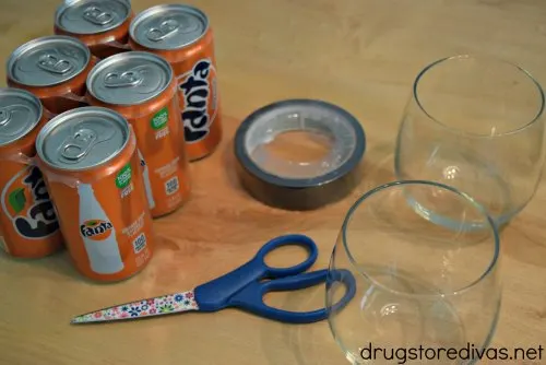 Family Movie Night is so much fun with Fanta, Act II Popcorn, Goosebumps (movie) and these DIY Halloween Pumpkin Drinking Glasses from www.drugstoredivas.net.