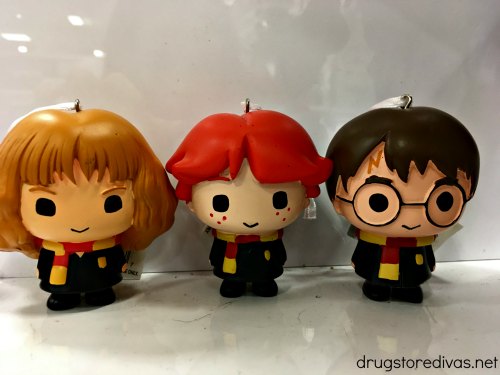 Harry Potter Christmas ornaments.