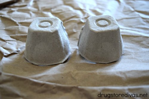 A super cute and simple DIY Easter decoration is this DIY Egg Carton Chicken. Get the tutorial at www.drugstoredivas.net.