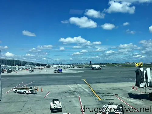 Airport tarmac.