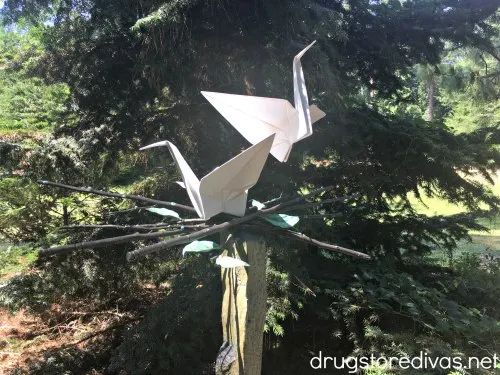 If you get the chance, check out the Origami In The Garden exhibit at Cape Fear Botanical Garden in Fayetteville, NC. Learn all about it on www.drugstoredivas.net. #origamiinthegarden