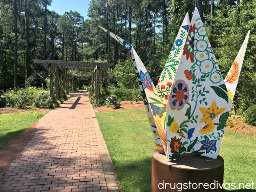 If you get the chance, check out the Origami In The Garden exhibit at Cape Fear Botanical Garden in Fayetteville, NC. Learn all about it on www.drugstoredivas.net. #origamiinthegarden