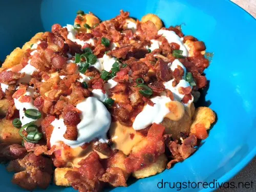 Totchos in a bowl.