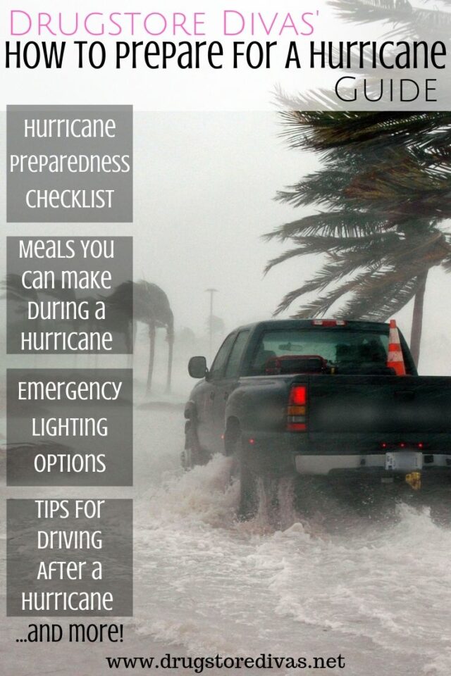 How To Prepare For A Hurricane Guide | Drugstore Divas
