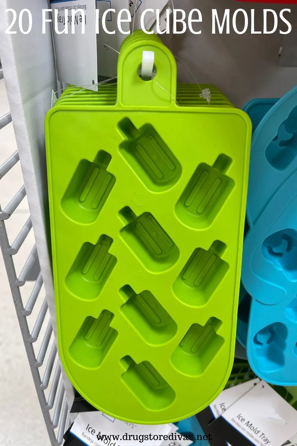 Jazz up your drinks with unique ice cubes. Find the best ones in this list of 20 Fun Ice Cube Molds on www.drugstoredivas.net.