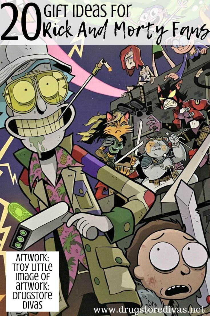 A Rick And Morty poster with the words 