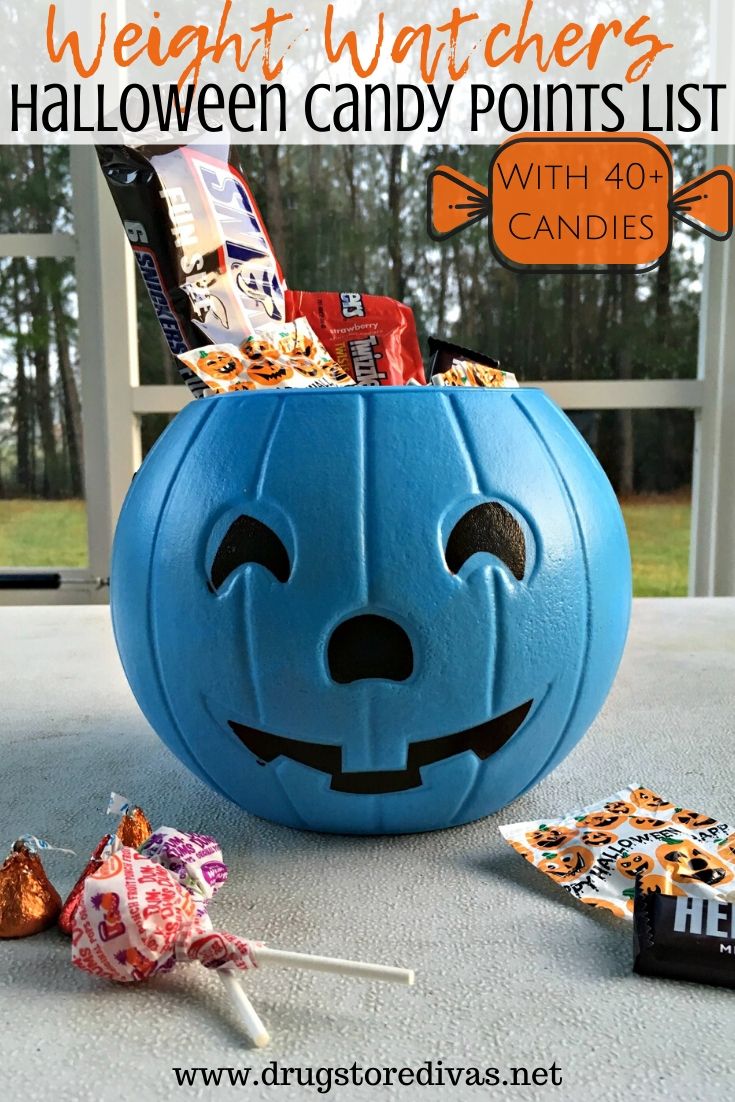 You can still enjoy Halloween candy when you're on Weight Watchers. Just check out this Weight Watchers Halloween Candy Points List on www.drugstoredivas.net.