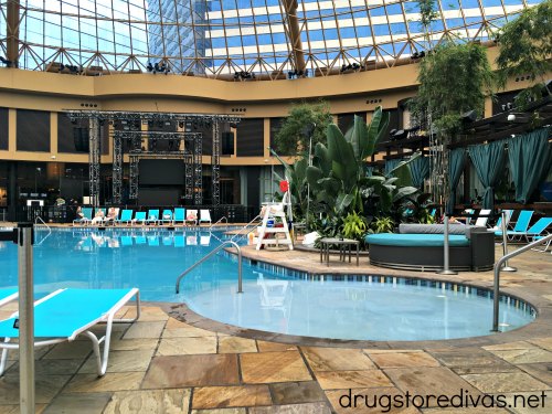 Indoor pool.