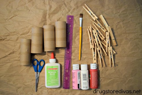 This DIY Valentine's Day Toilet Paper Roll Wreath is the perfect upcycle craft. Find out how to make it at www.drugstoredivas.net.