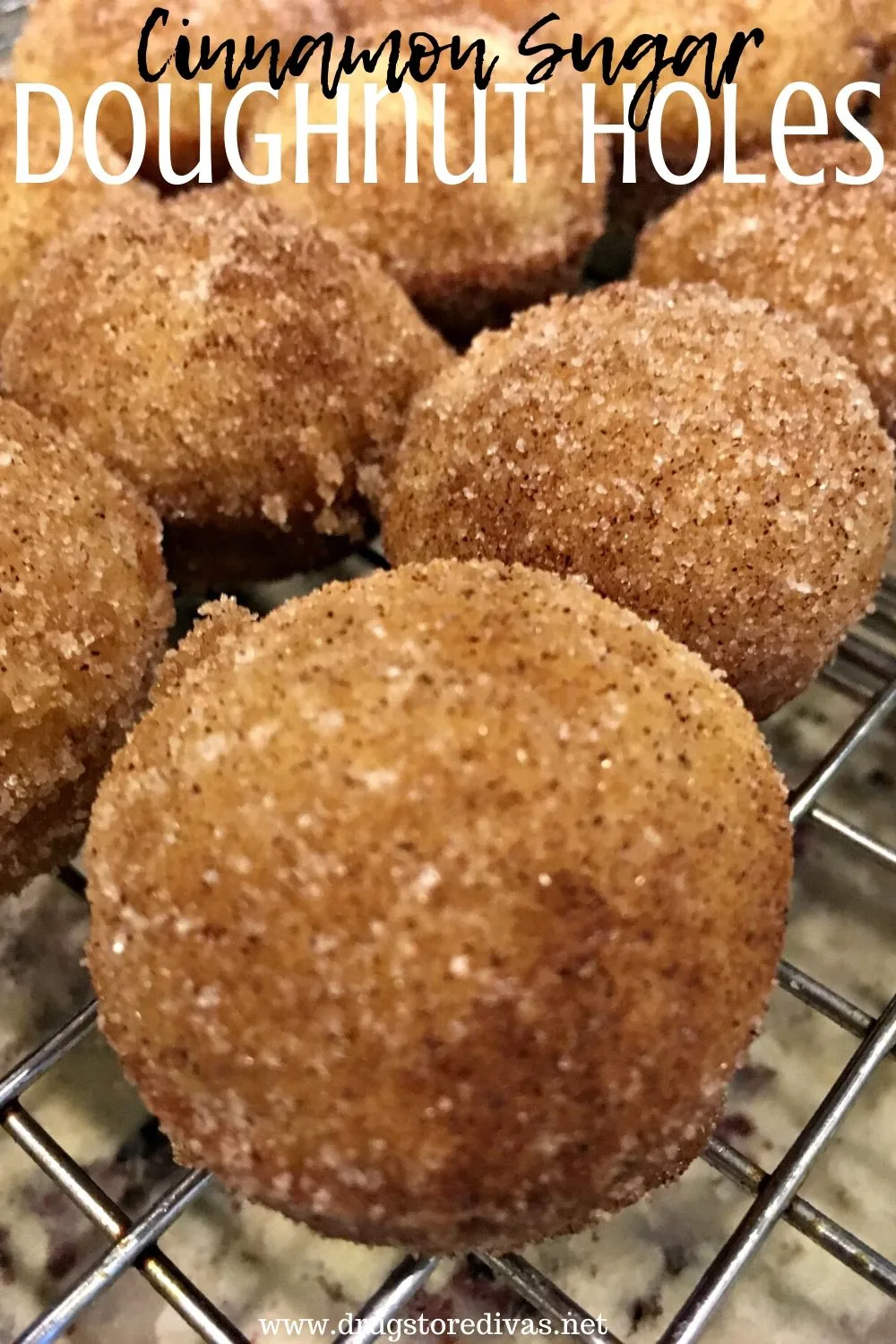 Cinnamon Sugar Doughnut Holes.