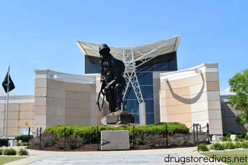 Outside of the U.S. Army Airborne & Special Operations Museum in Fayetteville, NC.