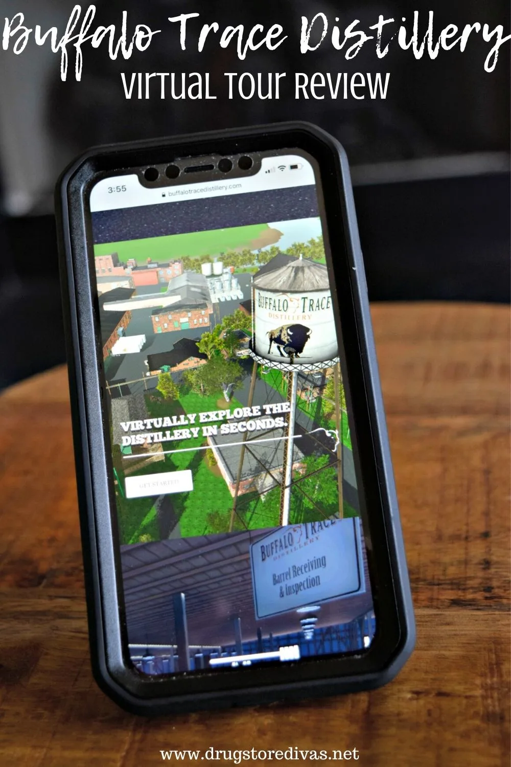 Check out this Buffalo Trace Distillery Virtual Tour review to find out how you can tour the distillery from your own phone (or computer). #BuffaloTrace