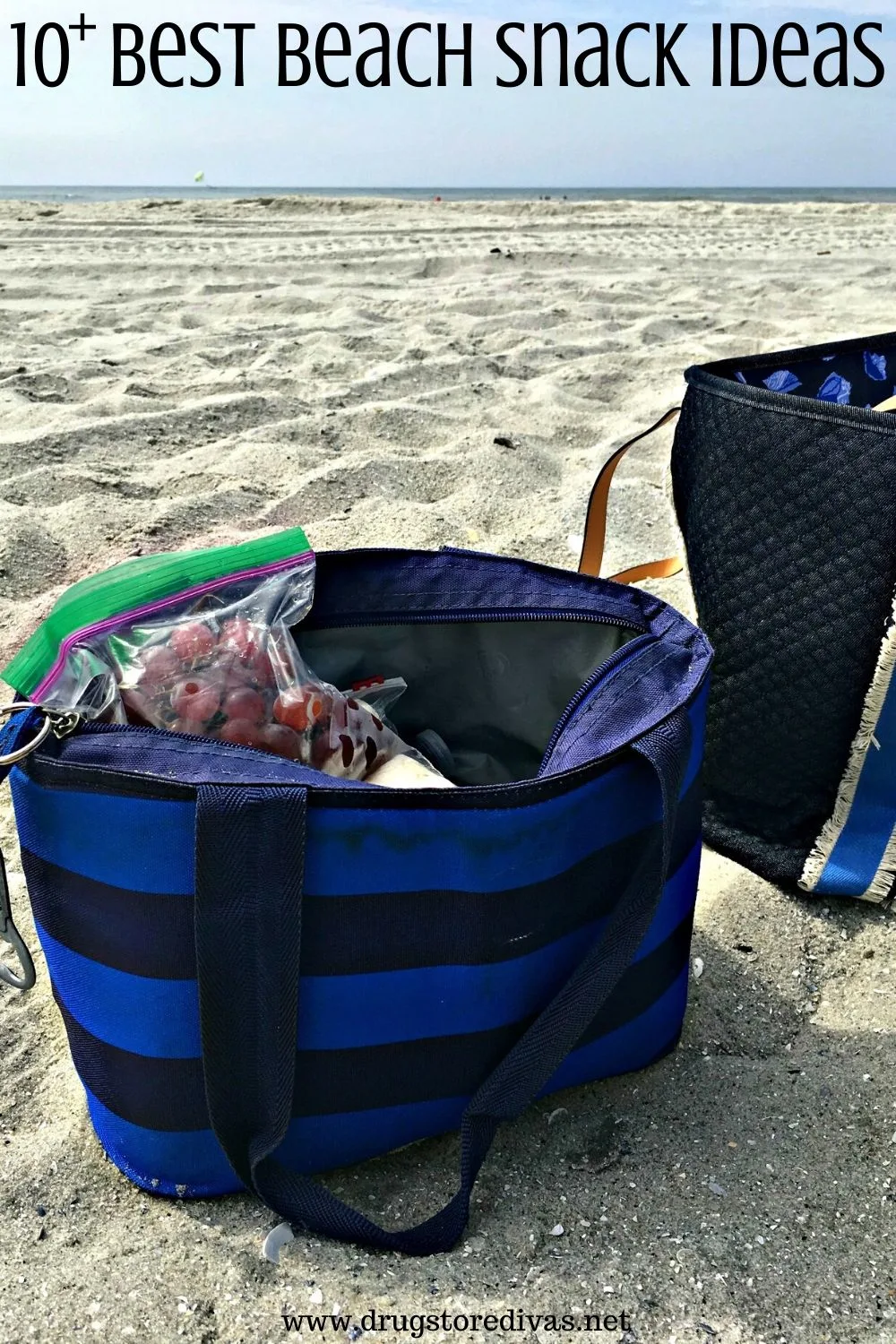 Planning a trip to the beach? Don't pack potato chips! Check out these 5 Healthy Beach Snacks that you can pack instead (from www.drugstoredivas.net). Planning a trip to the beach? Don't pack potato chips! Check out these 10+ Best Beach Snack Ideas that you can pack instead (from www.drugstoredivas.net).