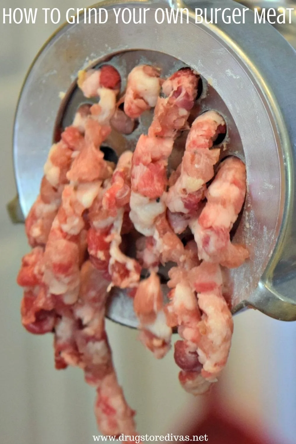 Grinding your own hamburger meat is so easy. Find out how to grind your own meat, plus tips for homemade hamburgers, on www.drugstoredivas.net.