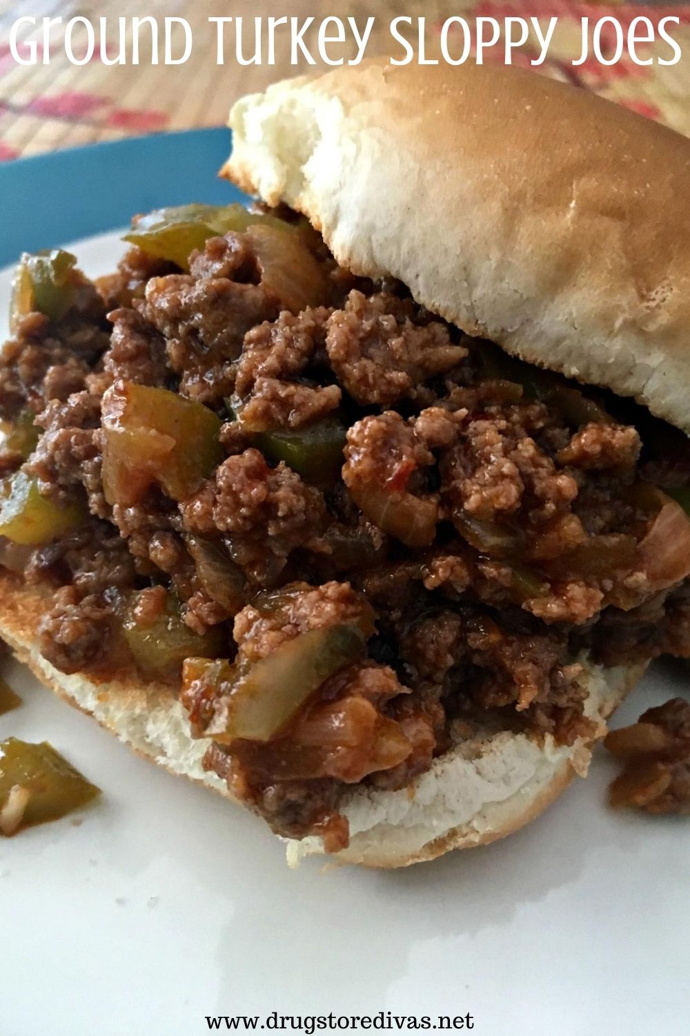Ground Turkey Sloppy Joes are a great alternative to your favorite ground beef Sloppy Joes. Plus, after you make the sauce from scratch, you'll never buy a packet of mix again.