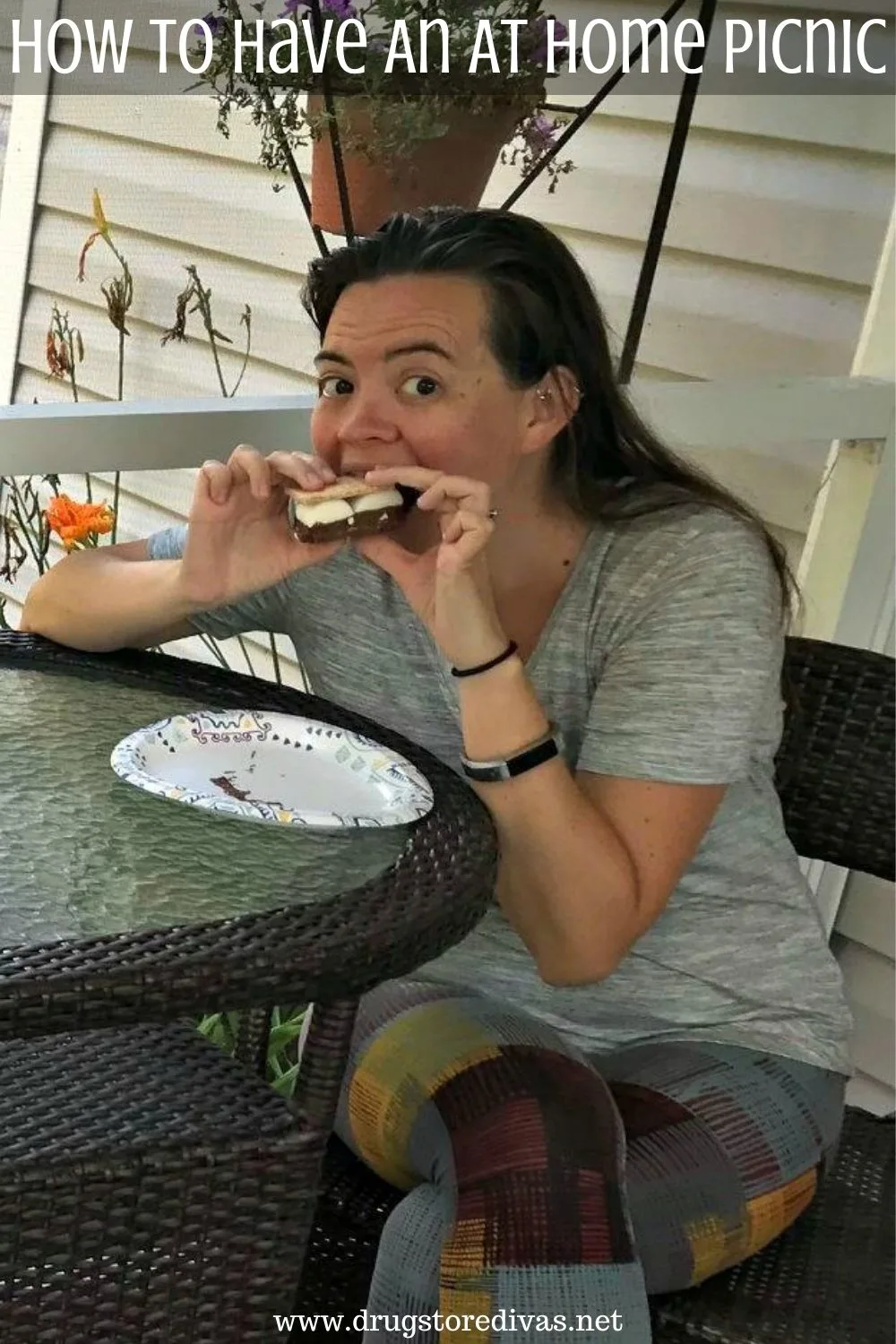 Picnics are so much fun. Find out how to have an at home picnic on www.drugstoredivas.net.