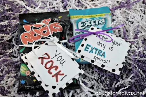 Looking for a sweet birthday gift? Check out this DIY Candy Puns Birthday Gift on www.drugstoredivas.net.