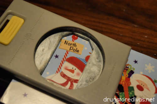 Don't toss those old Christmas cards. Instead, turn them into gift tags for next year. Find out how on www.drugstoredivas.net.