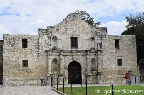 The Alamo in San Antonio, Texas.