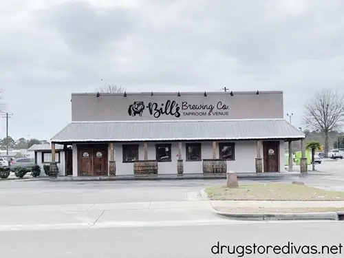 The outside of Bill's Brewing Company in Wilmington, NC.