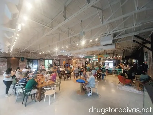 The inside of Savard Beer & Board in Wilmington, NC.